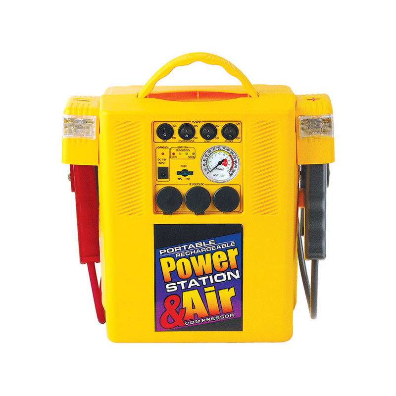 TMSPL-3C Dual Light Air Pump Jump Starter Strømforsyning